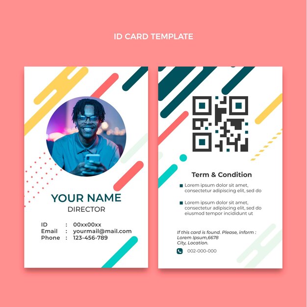 Illustrator Id Card Template